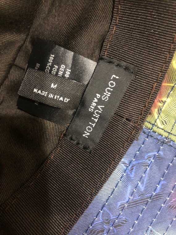 ブランド帽子内部構造